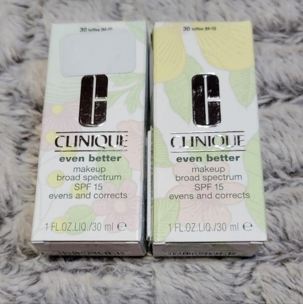 NEW! CLINIQUE Even Better Makeup SPF 15 Evens & Corrects Bundle